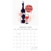 The Gifted Stationery 2026 Square Wall Calendar, Wine Signs, 16-Month Funny Theme with 180 Reminder Stickers (12x12 In) - 3 of 4
