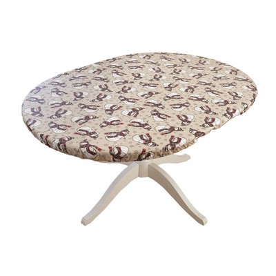 Fresh vinyl table covers target Flannel Backed Vinyl Tablecloths Target