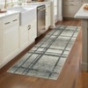 Washable Area Rug, Modern Geometric Area Rugs for Living Room Bedroom, Non-Slip Low Pile Indoor Soft Carpet - 2 of 4