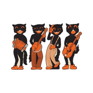 Beistle 17" Scat Cat Band Cutouts; 8/Pack 01180 - 1 of 1