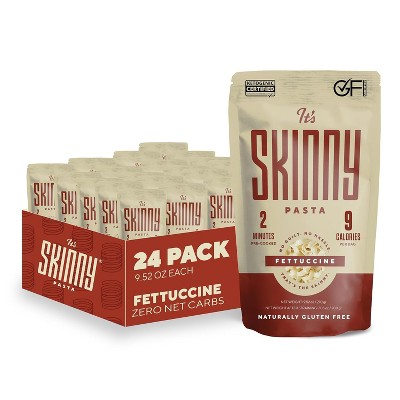 It’s Skinny Fettuccine Pasta – Low Carb Pasta, Gluten Free, Keto & Vegan-Friendly, Shirataki Konjac, Sugar-Free, High in Fiber  (24-Pack)