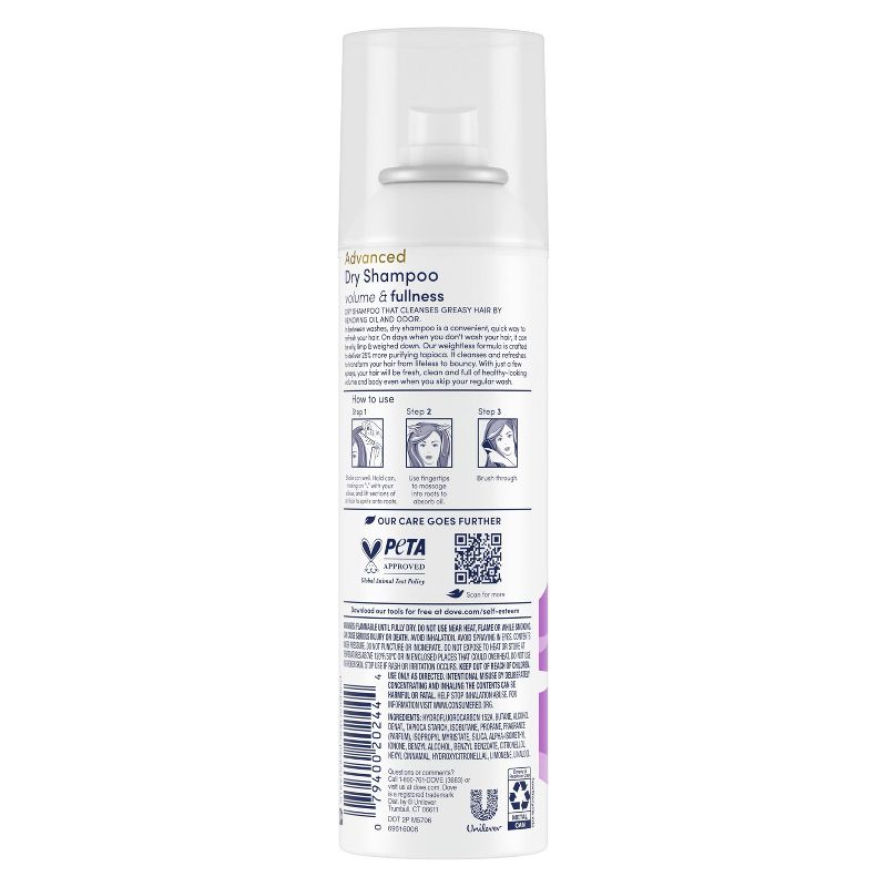 Dove Beauty Volume & Fullness Dry Shampoo, 4 of 10