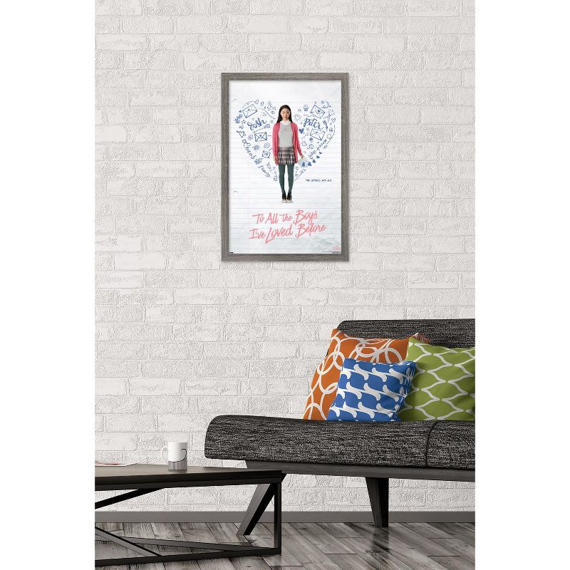 Trends International Netflix To All the Boys I've Loved Before - Key Art Framed Wall Poster Prints, 2 of 7