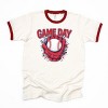 Simply Sage Market Patriotic Game Day Baseball Ringer Tee - 2 of 4