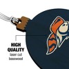 Carroll University Primary Logo Wood Christmas Tree Holiday Ornament - 3 of 4