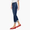 KanCan Essentials Irma High Rise Cropped Straight Leg Jeans - 3 of 4