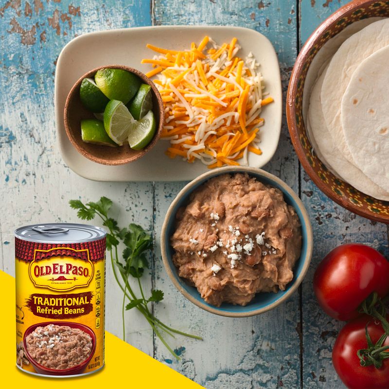 Old El Paso Traditional Refried Beans - 16oz, 4 of 13