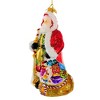 Huras Family 7.25 In Burlington Santa Hand-Painted Keepsake Tree Ornaments - 4 of 4