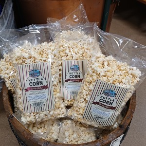 Lehman's Backroad Country Kettle Corn, Ohio USA Made, Three 8 oz Bags - 1 of 4