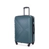 Cesicia 3  Piece Luggage Sets ABS Lightweight Suitcase with Two Hooks, Spinner Wheels, TSA Lock, 20in & 24in & 28in - 4 of 4