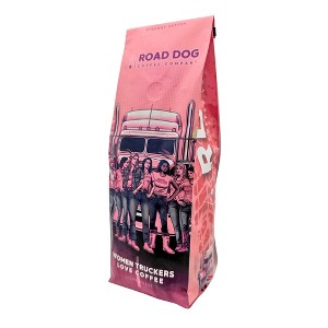 Road Dog Coffee Company Women Truckers, Light Roast Ground 12oz Bag - 1 of 3