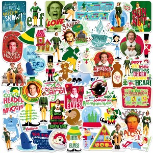 Buddy The Elf Stickers Vinyl Large Deluxe Sticker Variety Pack - 1 of 4