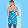 Swim 365 Women's Plus Size Longer-Length Tankini Top - 3 of 4