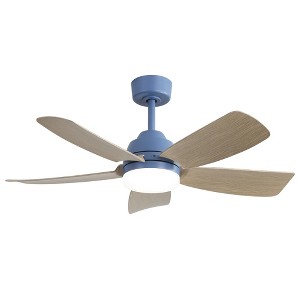 TOBILI 42 Inch Ceiling Fans with LED Light 22W and 5 ABS Fan Blades for Bedroom, Living Room, Dining Room, Office - 1 of 4
