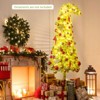 Costway 5/6/7 FT Bendable Christmas Tree with Bendable Top, 290 Branch Tips, 120 Warm White LED Lights - 2 of 4
