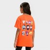 Girls' Hello Kitty Halloween Short Sleeve Graphic T-Shirt - Orange - 3 of 4