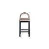 Meridian Furniture,Conrad Taupe Velvet Counter Stool - 3 of 4