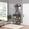 4-Tier Shoe Rack with 2 Drawers, Metal Shoe Organizer for 9 Pairs with Storage Shelves and Wooden Top, for Entryway, Hallway, Foyer, Closet - 3 of 4