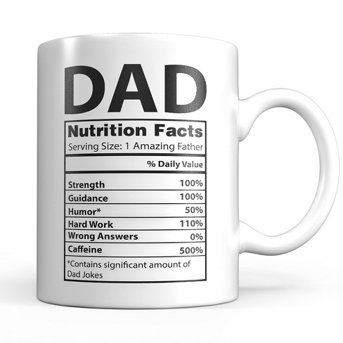 Grandma Mug Gifts for Grandma Christmas Gifts Birthday Gifts for Grandma  Coffee Mug Funny Nutrition Facts Grandma Mug 11oz