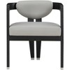 Meridian Furniture,Carlyle Vegan Leather Dining Chair - 3 of 4