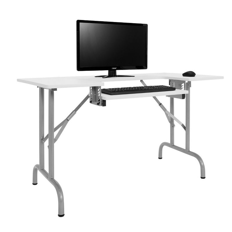 Folding Multipurpose Sewing Table White - Studio Designs, 6 of 10