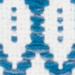 blue/ivory