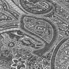 Gray Silver And Charcoal Paisley Washable Indoor Outdoor Area Rug - 4 of 4