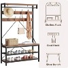GustoWave 3-Tier Coat Rack Storage Shelf for Apartments - 4 of 4