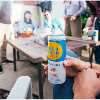 High Noon Grapefruit Vodka Hard Seltzer - 4pk/355ml Cans, 3 of 11