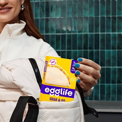egglife Grab & Go Chicken Sausage, Egg & Cheddar - 3oz