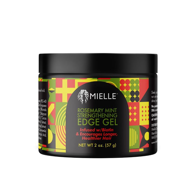 Mielle Organics BHM Rosemary Mint Hair Strengthening Edge Gel - 2oz, 1 of 5
