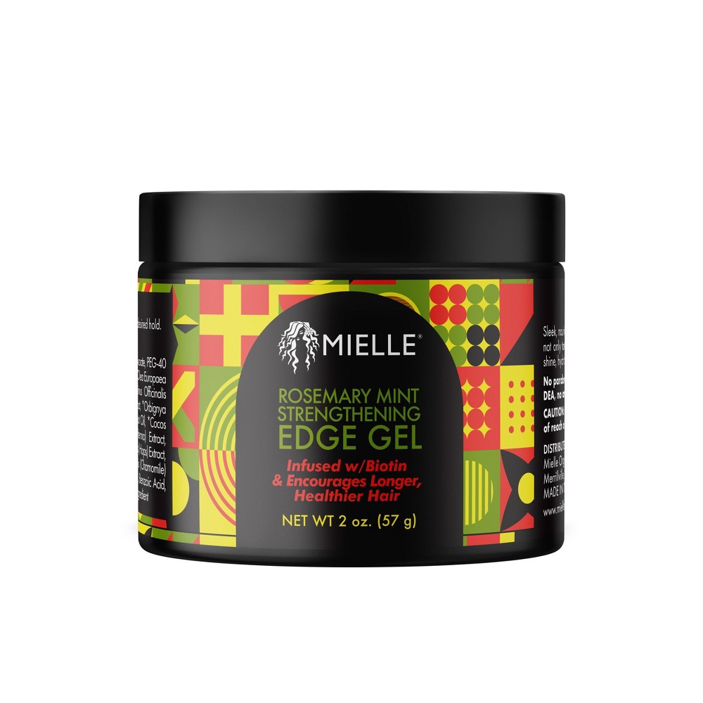 Mielle Organics BHM Rosemary Mint Hair Strengthening Edge Gel - 2oz 6 pieces of case