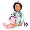 Our Generation Sleepy Sloth Pajama Outfit with Soft Plush for 18" Dolls - 3 of 3