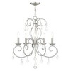 Livex Lighting Donatella 5 - Light Chandelier in  Brushed Nickel - 2 of 4