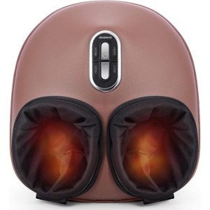 Nekteck Shiatsu Foot Massager with Soothing Heat & Deep Kneading (Brown) - 1 of 4