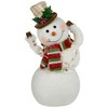 Northlight Smiling and Waving Snowman Christmas Figurine - 11.25" - 2 of 4