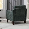 NicBex Modern Chenille Button-Tufted Wide Accent Chairs for Living Room,Comfy Upholstered Arm Chairs Lounge Chair with Sidepocket - 4 of 4