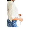 Women's Castaway Tie Front Top - Cozy Casual - 2 of 3