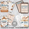 Big Dot of Happiness My First Rodeo - 4 Little Cowboy 1st Birthday Party Games - 10 Cards Each - Gamerific Bundle - 2 of 4