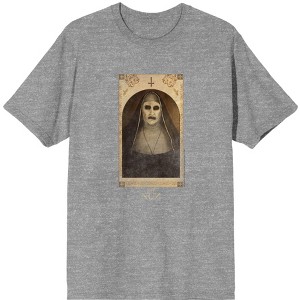 The Nun Scary Demon Face Woman Men's Short Sleeve Tee - 1 of 2