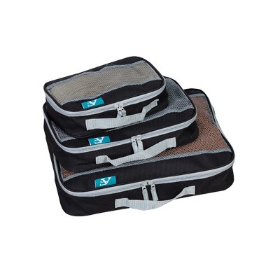 Baggallini 2 Medium / 1 Large Compression Packing Cubes Travel Set : Target