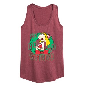 Women's - Hey Arnold! - Ho Ho Stinko Graphic Racerback Tank - 1 of 4
