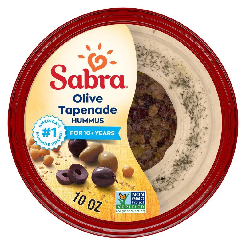 Sabra Olive Tapenade Hummus - 10oz, 1 of 8
