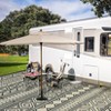Outdoor Rug Waterproof Outdoor Carpet Patio Rug Mat Reversible Rv Camping Rug-Plastic Straw Rug Outside Outdoor Area Rug for Patio Deck Balcony - 2 of 4