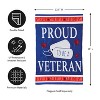 Evergreen Flag Proud Veteran Garden Applique Flag 12.5 x 18 Inches Indoor Outdoor Decor - 2 of 4