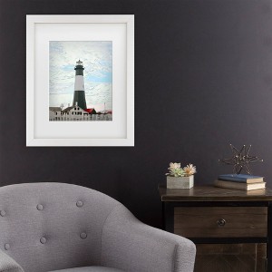 Trademark Fine Art Watson-Hall Tybee Island Light Station and Museum Georgia USA Matted Framed Art - 1 of 4