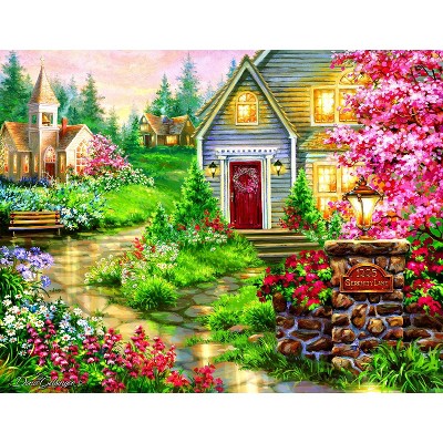 Sunsout Serenity Lane 1000 Pc Large Pieces Jigsaw Puzzle 57225 : Target