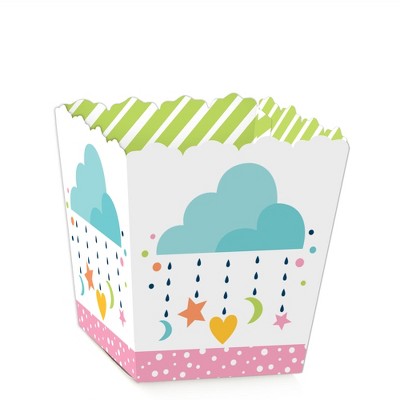 Big Dot of Happiness Colorful Baby Shower - Party Mini Favor Boxes - Gender Neutral Party Treat Candy Boxes - Set of 12