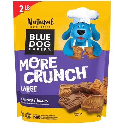 Blue Dog Bakery More Crunch Assorted Flavors Dry Dog Treats - 2lbs