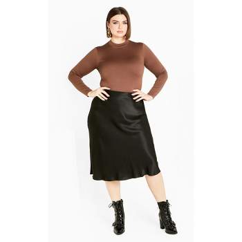 Women's Plus Size Sara Skirt - black | AVENUE